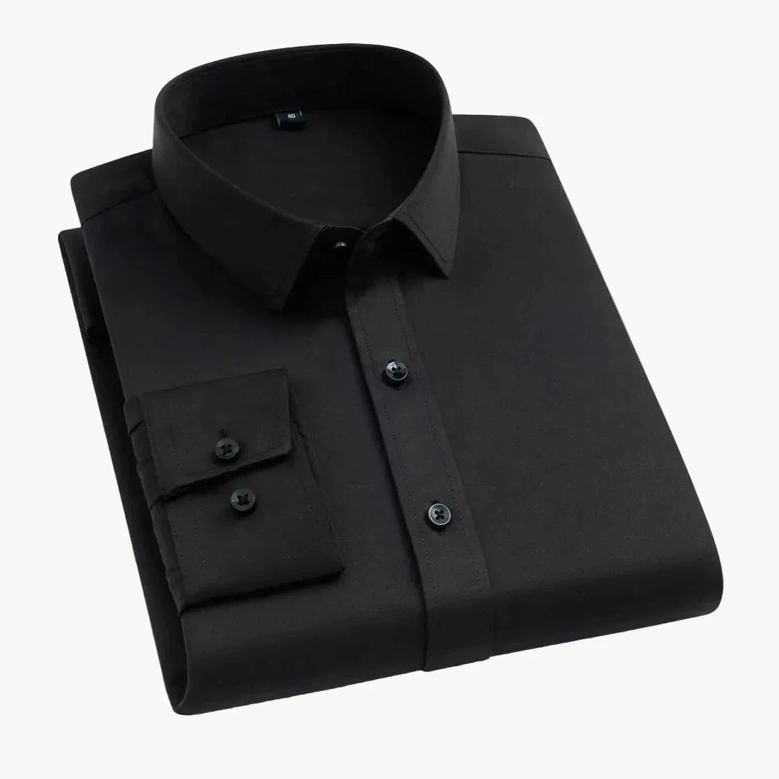 Herrskjorta Business Stretch Slim Fit – Elegant och Funktionell för Kontor och Fest