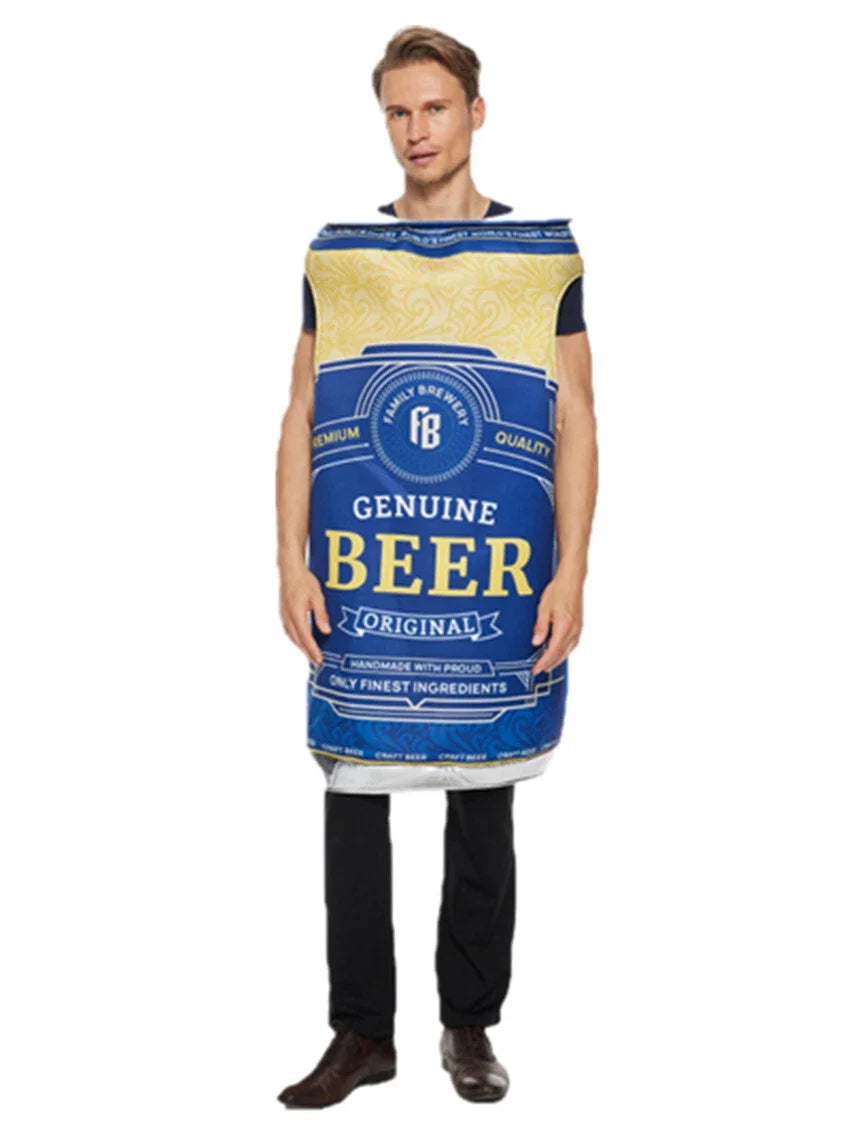 Unisex Ölmaskeraddräkt, Ölmugg och Ölburk Maskeradkostym