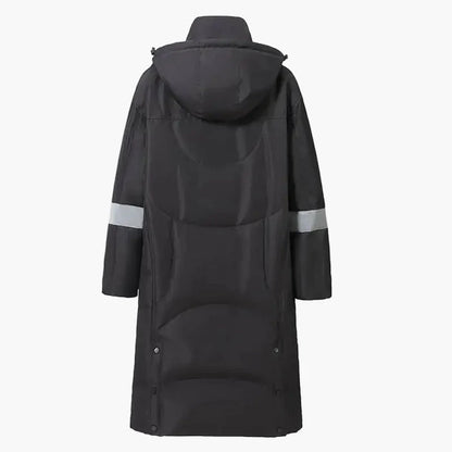 Herr Vinterparkas Lång Jacka Urban Outdoor Vindtät