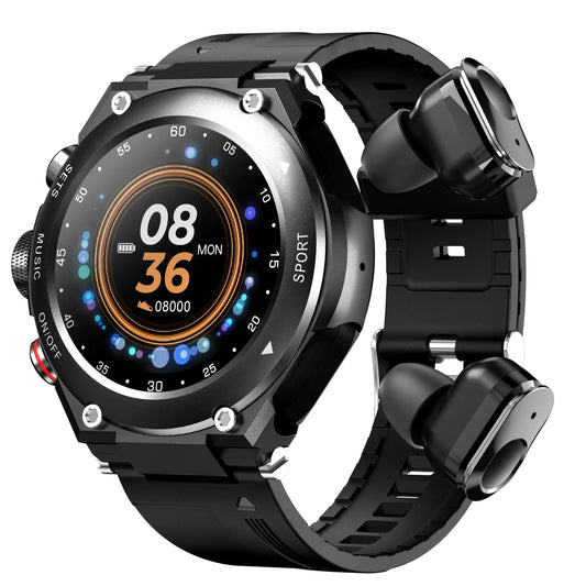 Richard – Smartklocka med Inbyggda Hörlurar och Fitnessspårare