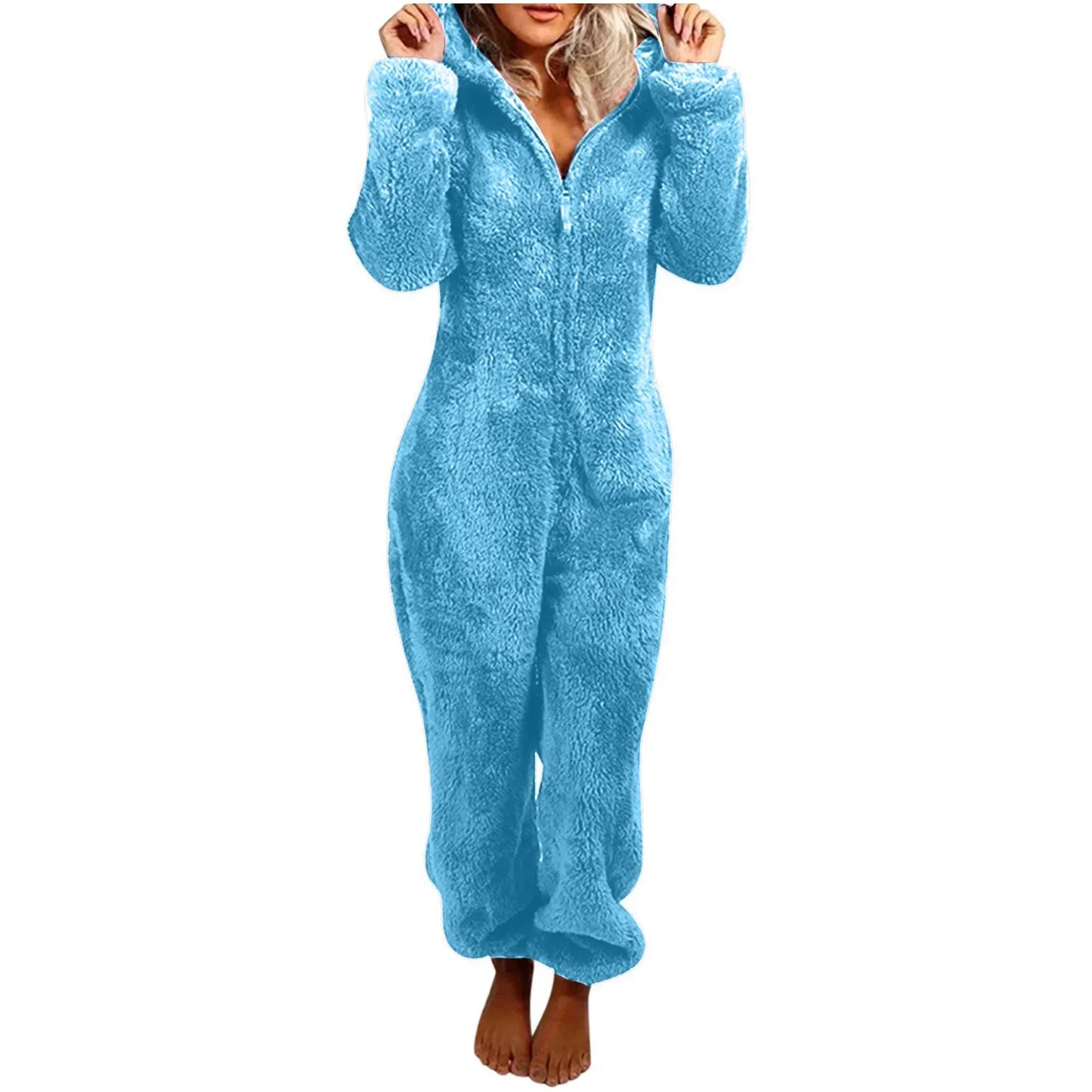 Brenda – Mysig och Elegant Huvtröja Onesie Pyjamas för Kvinnor