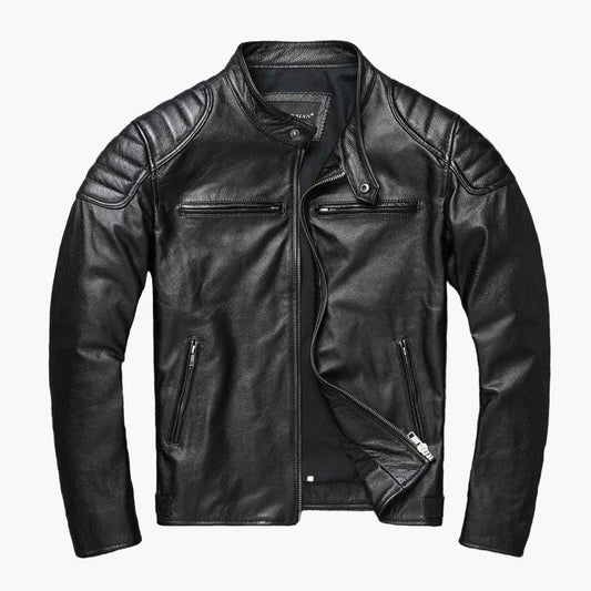 Herr Motojacka Slim Fit – Modern Streetwear för Motorcykel och Stadsliv