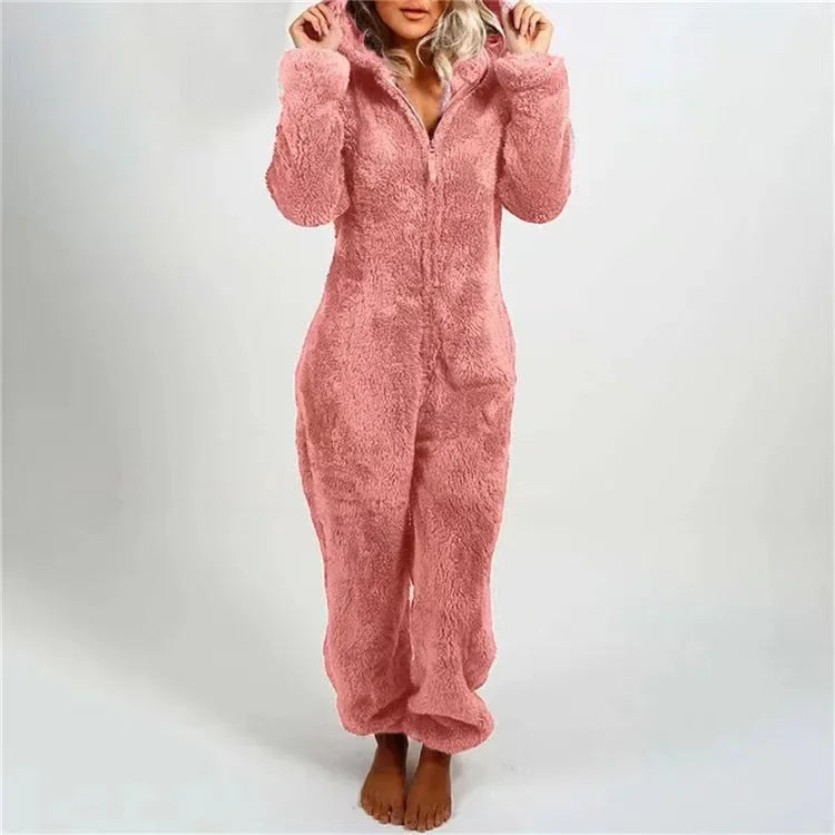 Brenda – Mysig och Elegant Huvtröja Onesie Pyjamas för Kvinnor