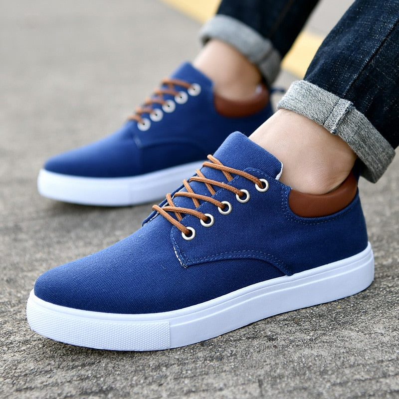 Herr Sneakers Klassisk Stil Bekväma Allround Skor