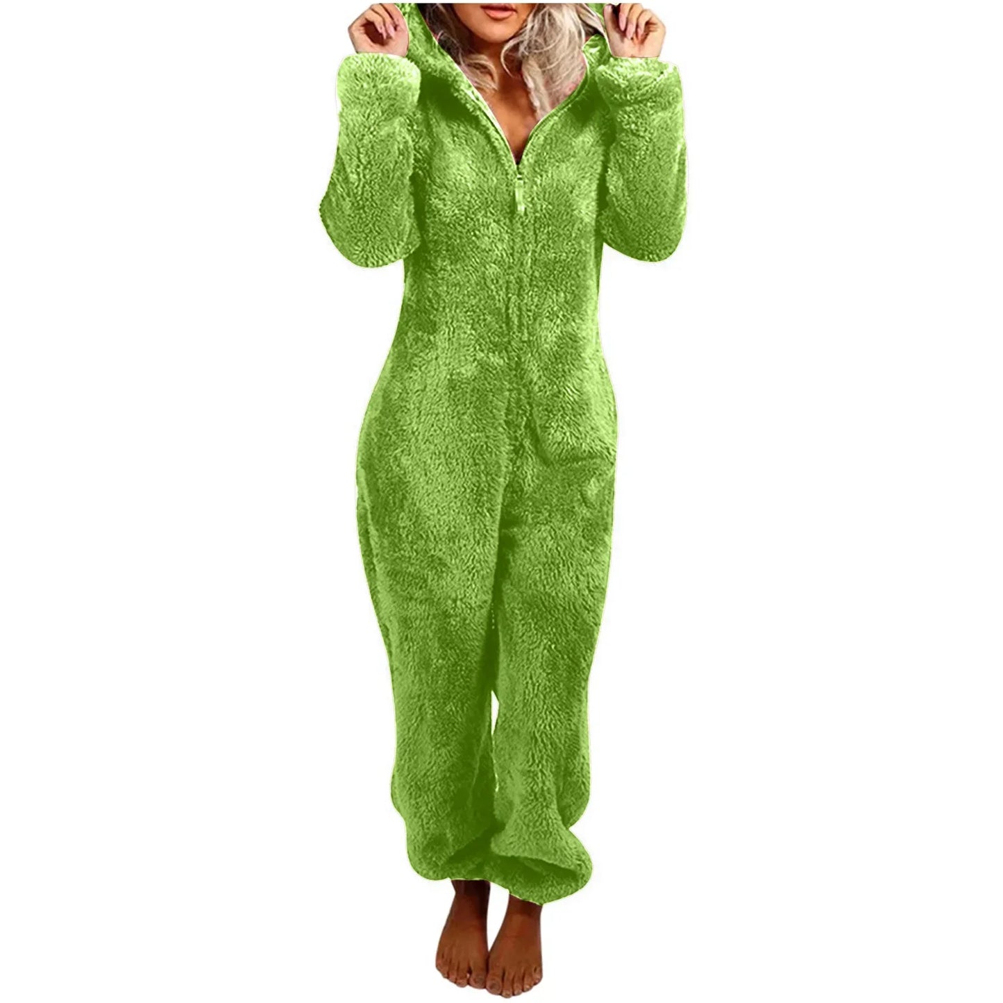 Brenda – Mysig och Elegant Huvtröja Onesie Pyjamas för Kvinnor