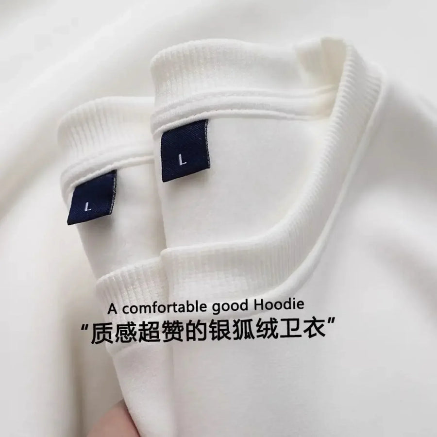 Unisex sweatshirt med rundhals och mjuk insida