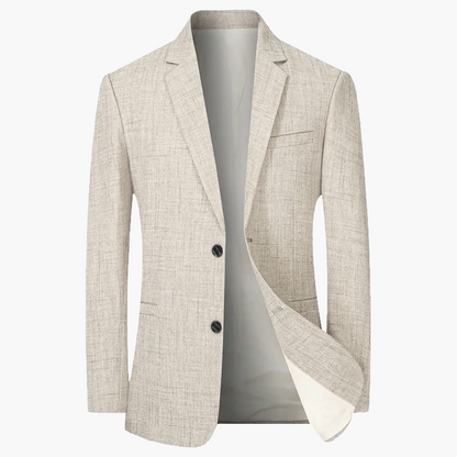 Herr Elegant Kavaj Blazer för Kontor och Fest – Modern Passform