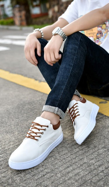 Herr Sneakers Klassisk Stil Bekväma Allround Skor