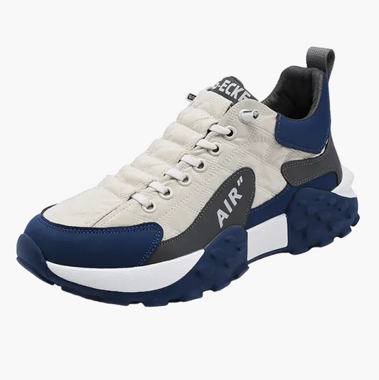 Herr Sneakers Sportiga Vardagsskor med Modern Design och Extra Komfort