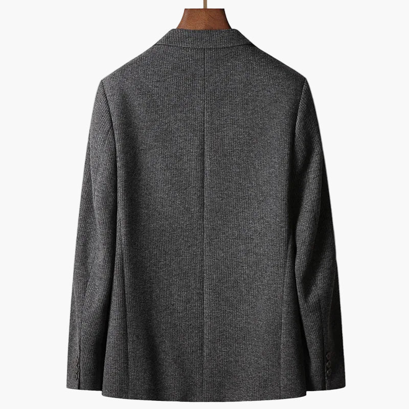 Herr Klassisk Blazer – Elegant Kavaj för Arbete och Fest