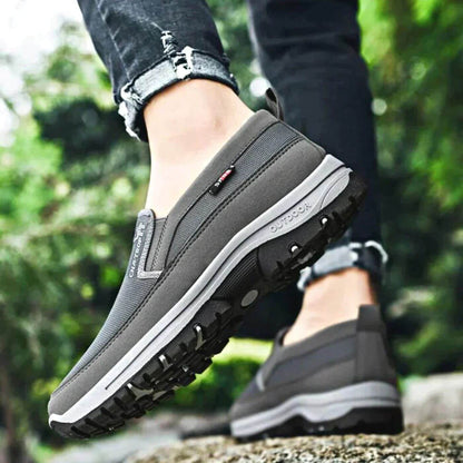 Herrskor Slip-on Sportiga Vardagsskor för Promenad och Fritid