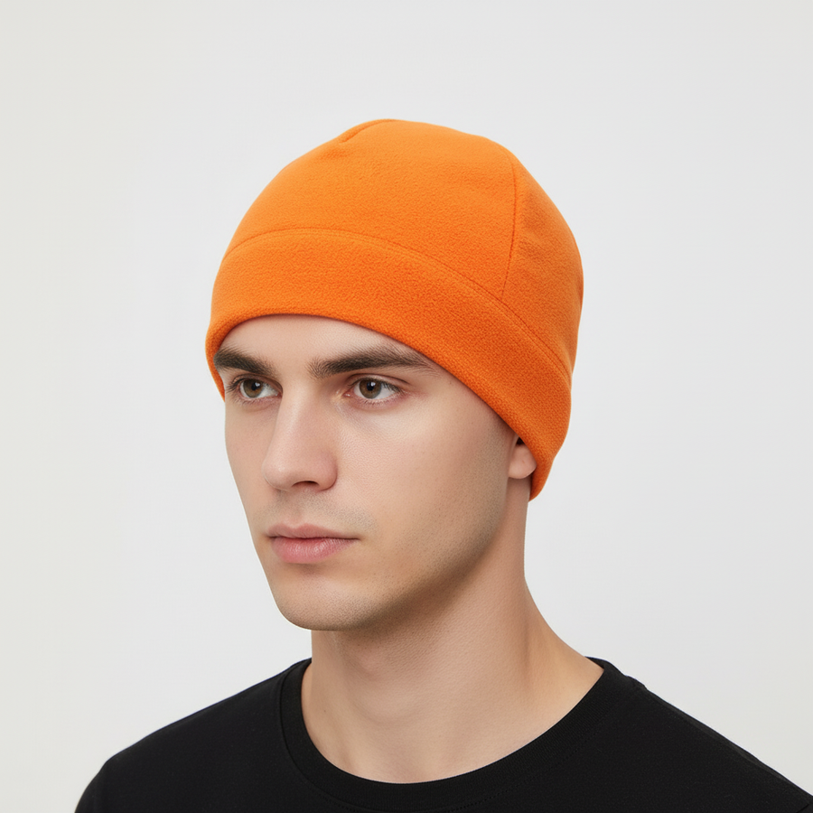 Unisex fleece mössa – Varm och bekväm beanie i olika färger