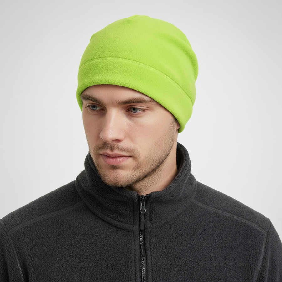 Unisex fleece mössa – Varm och bekväm beanie i olika färger