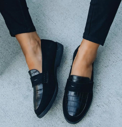 Dam Loafers Elegant Slip-on Skor För Kvinnor – Perfekt För Arbete & Fritid