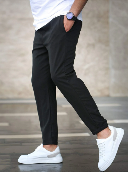 Herrbyxor – Slim Fit Jogger Stil för Arbete och Fritid