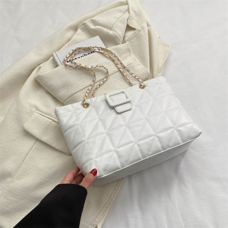 Victoria – Trendig Chict Chanel-stil Rombformad Kedjeväska