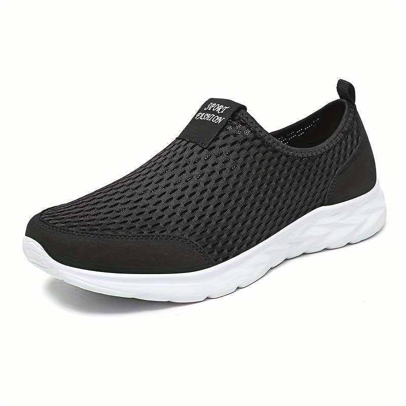 Herrar Sportiga Slip-On Sneakers för Träning och Fritid