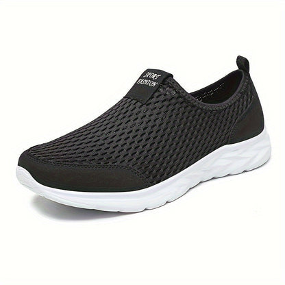 Herrar Sportiga Slip-On Sneakers för Träning och Fritid