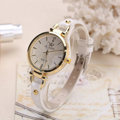 Damklocka vintage stil elegant vardagsur quartz