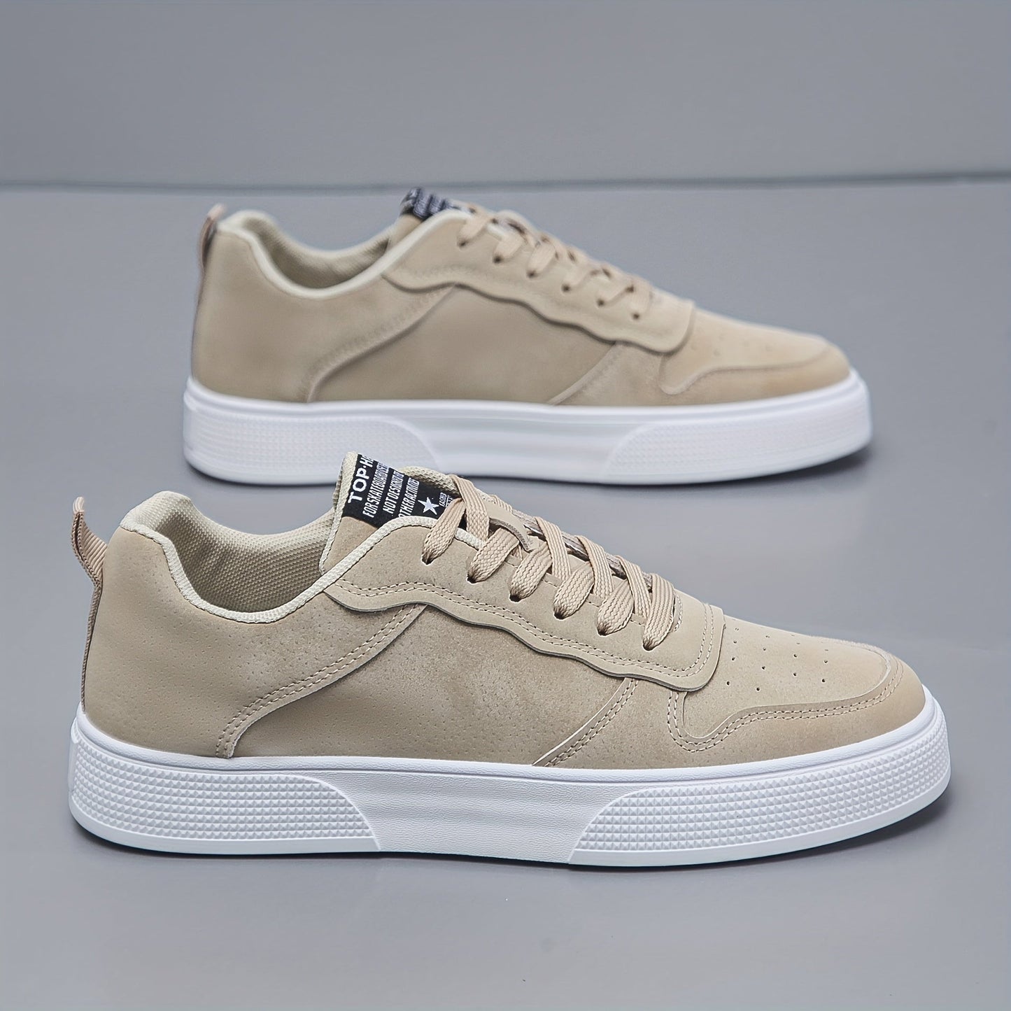 Herrsneakers med låg profil – Trendig och bekväm vardagssko för män