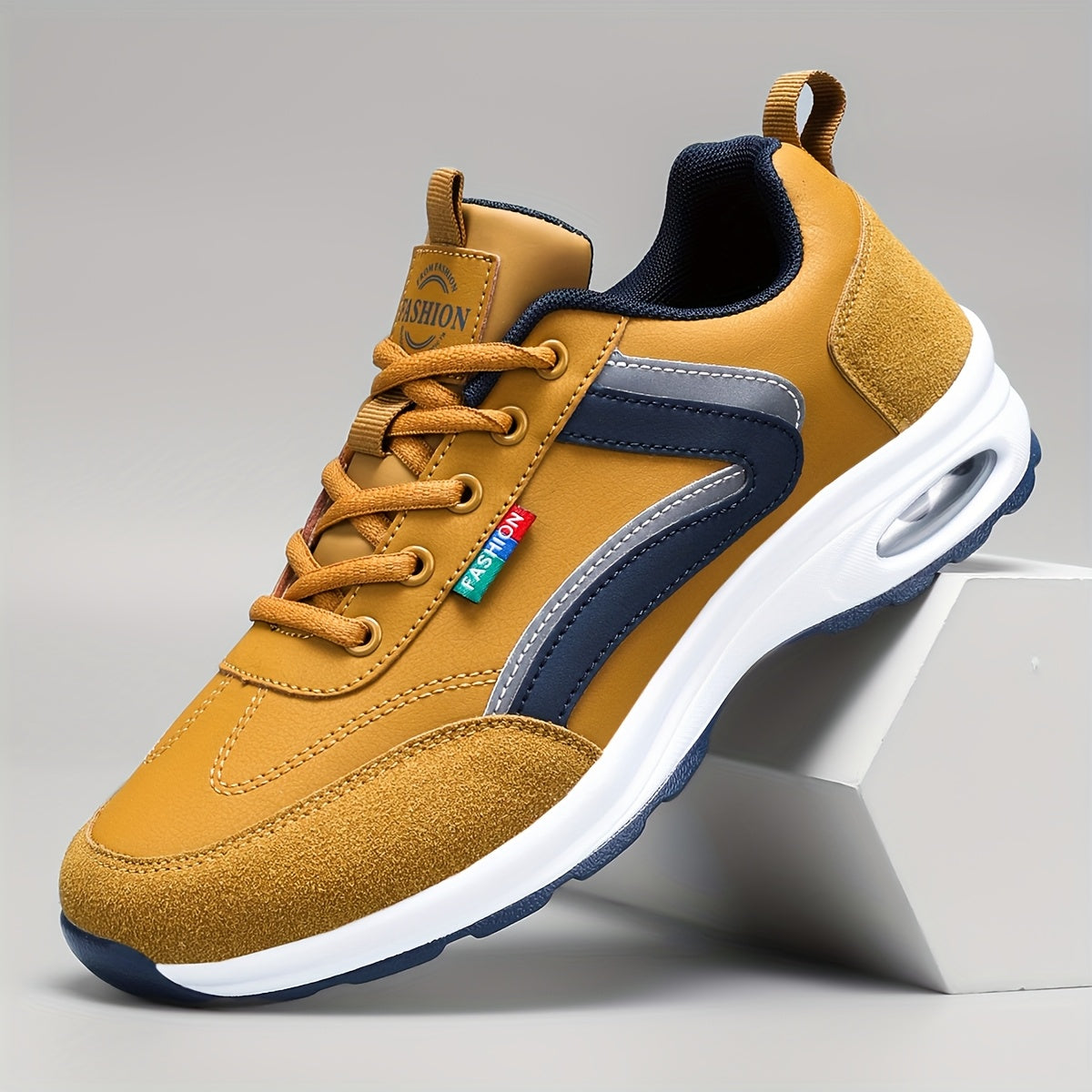 Herr Sneakers Sportiga Fritidsskor med Modern Design för Vardag och Träning