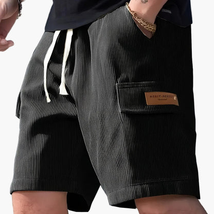 Herrshorts med avslappnad passform och fickdetalj – Perfekta för vardag och fritid