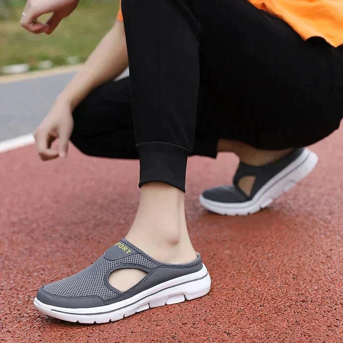 Herrtofflor Sportiga Slip-on Lätta Bekväma för Vardag och Resor