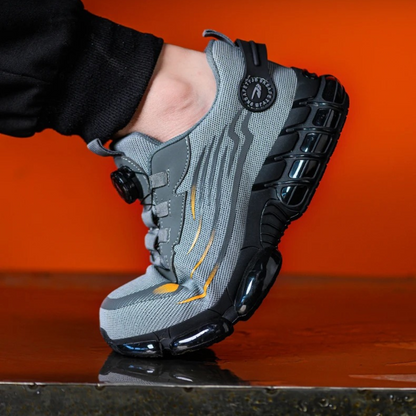 Herr Sneakers Sportiga Arbets- och Fritidsskor med Dämpning och Modern Design