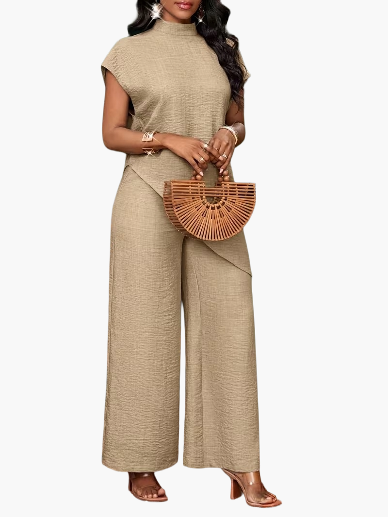 Dam Jumpsuit Asymmetrisk Elegant Vår/Sommar Fest & Vardag