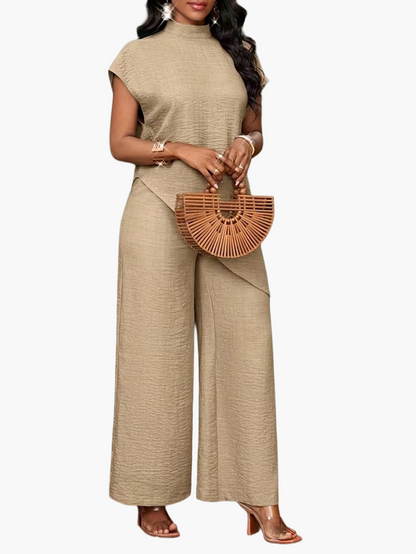 Dam Jumpsuit Asymmetrisk Elegant Vår/Sommar Fest & Vardag