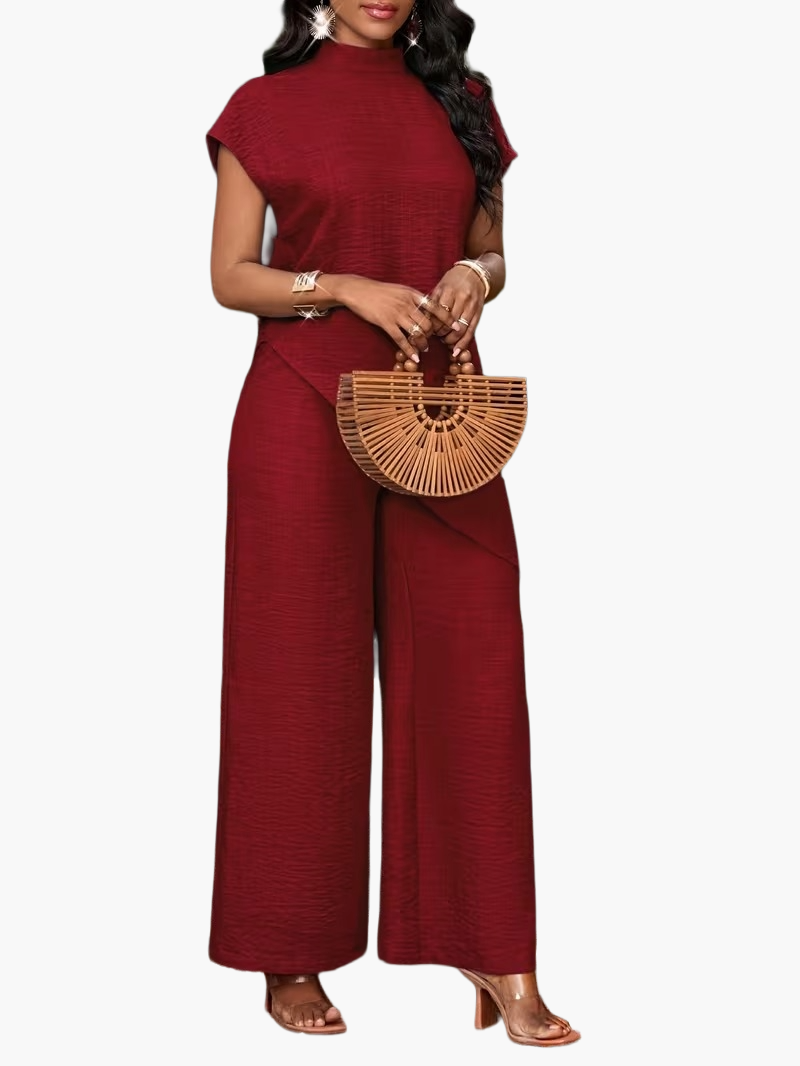 Dam Jumpsuit Asymmetrisk Elegant Vår/Sommar Fest & Vardag