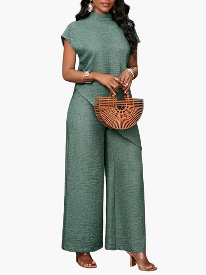 Dam Jumpsuit Asymmetrisk Elegant Vår/Sommar Fest & Vardag