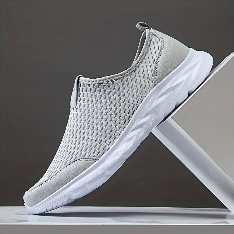 Herrar Sportiga Slip-On Sneakers för Träning och Fritid
