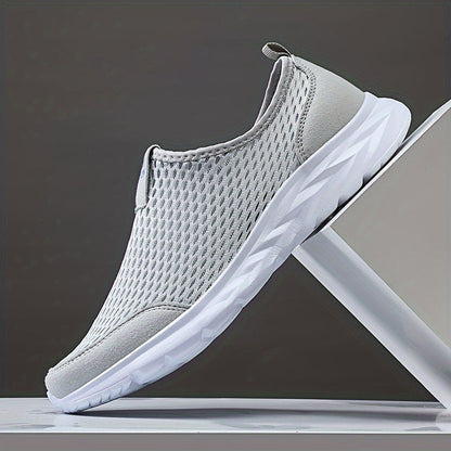 Herrar Sportiga Slip-On Sneakers för Träning och Fritid
