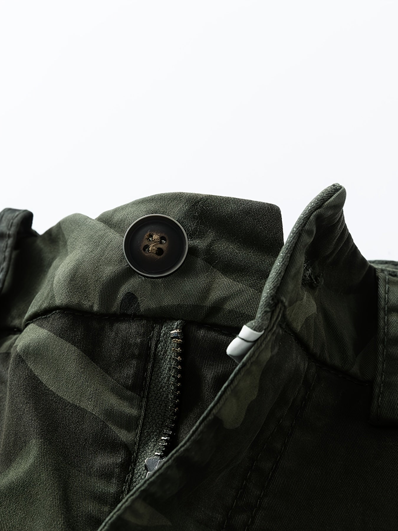 Herr Cargoshorts med Camouflagemönster – Lediga och Praktiska Shorts för Utomhusbruk