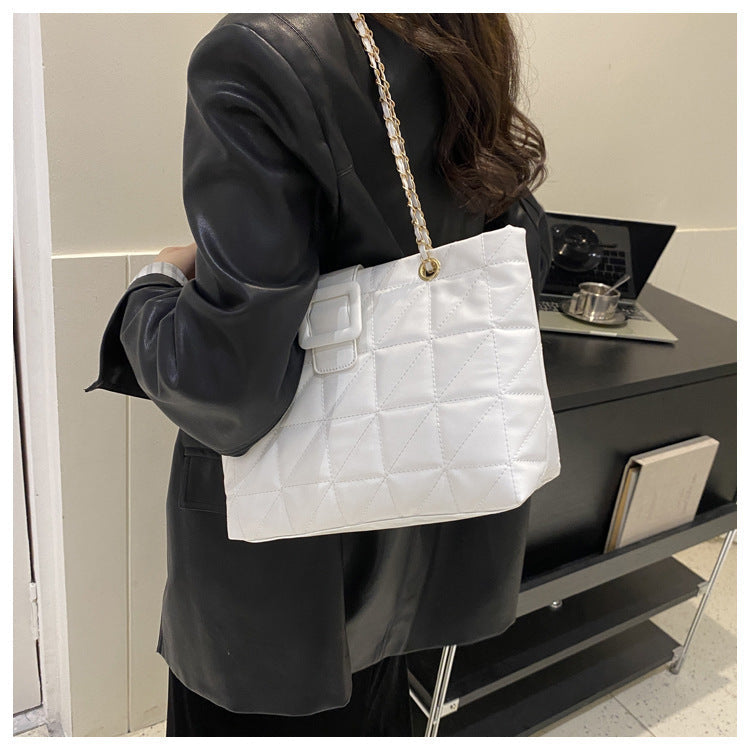 Victoria – Trendig Chict Chanel-stil Rombformad Kedjeväska