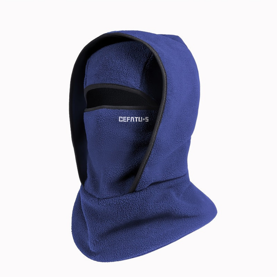 Varm Balaklava Huvudbonad för Vinterbruk i Mjukt Material, Fleece