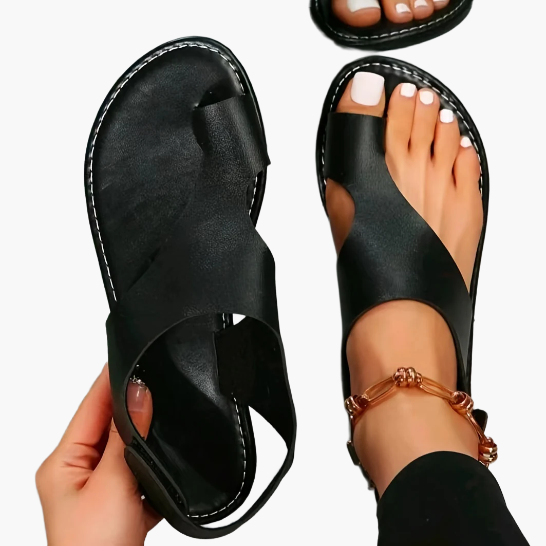 Dam Sandaler Elegant Sommarstil med Tårem och Bekväm Passform