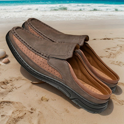 Herr loafers slip-on för vardag och semester – avslappnad och stilren design