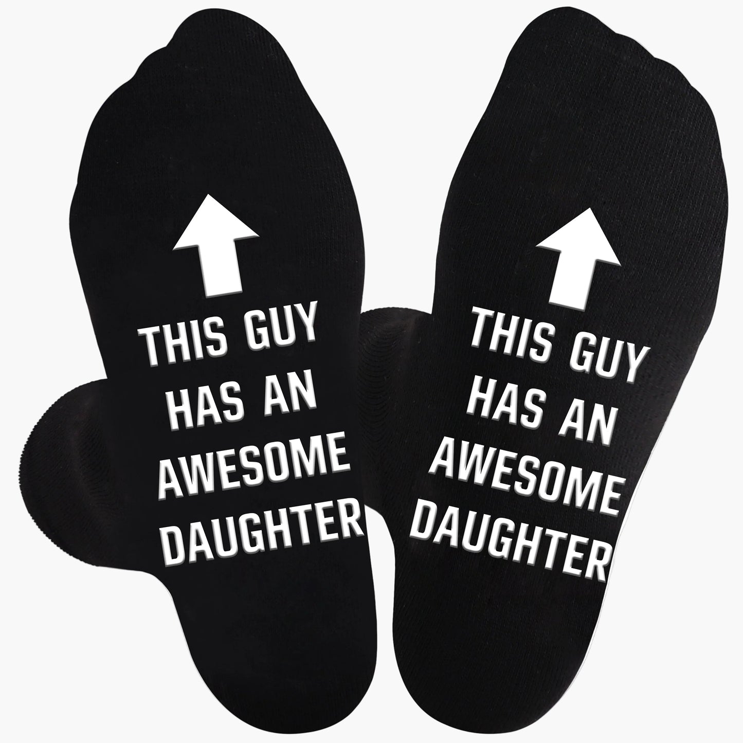 Herrsockor med text – Roliga strumpor med budskap för pappa – Best Dad Ever presentidé