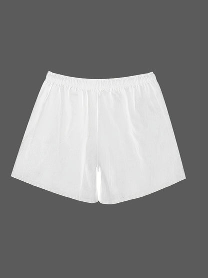 Herrshorts med dragsko – Boho stil för strand och fritid
