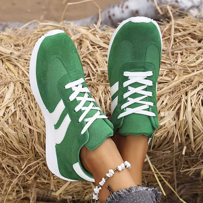Dam Sneakers Sportiga Vardagslöparskor med Klassisk Design