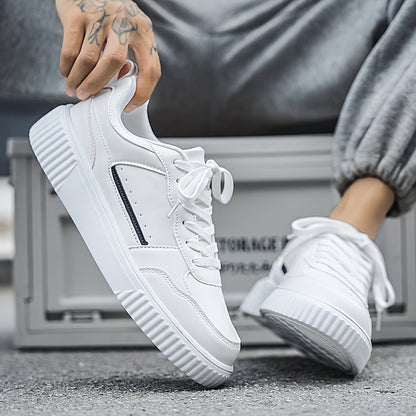 Herr Sneakers Låg Modell Modern Streetstil Vardag