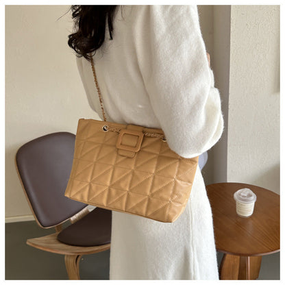 Victoria – Trendig Chict Chanel-stil Rombformad Kedjeväska