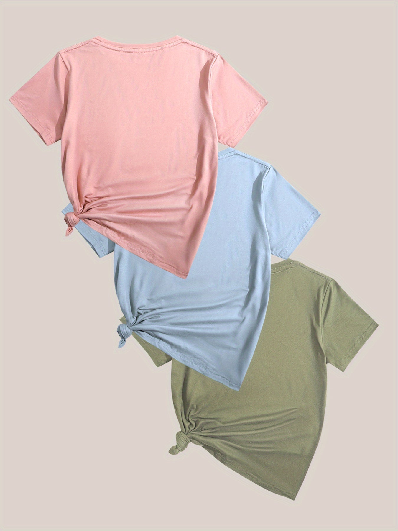 Dam T-shirt med naturmotiv och avslappnad stil – kortärmad grafisk topp med inspirerande tryck