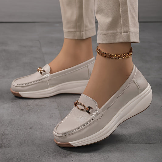 Damskor Loafers Elegant Slip-on för Vardag och Arbete