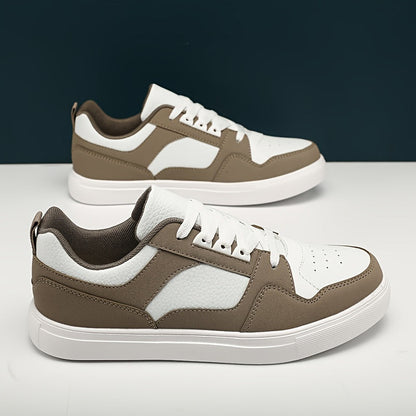 Herr Sneakers Låg Modell Preppy Stil för Vardagsbruk