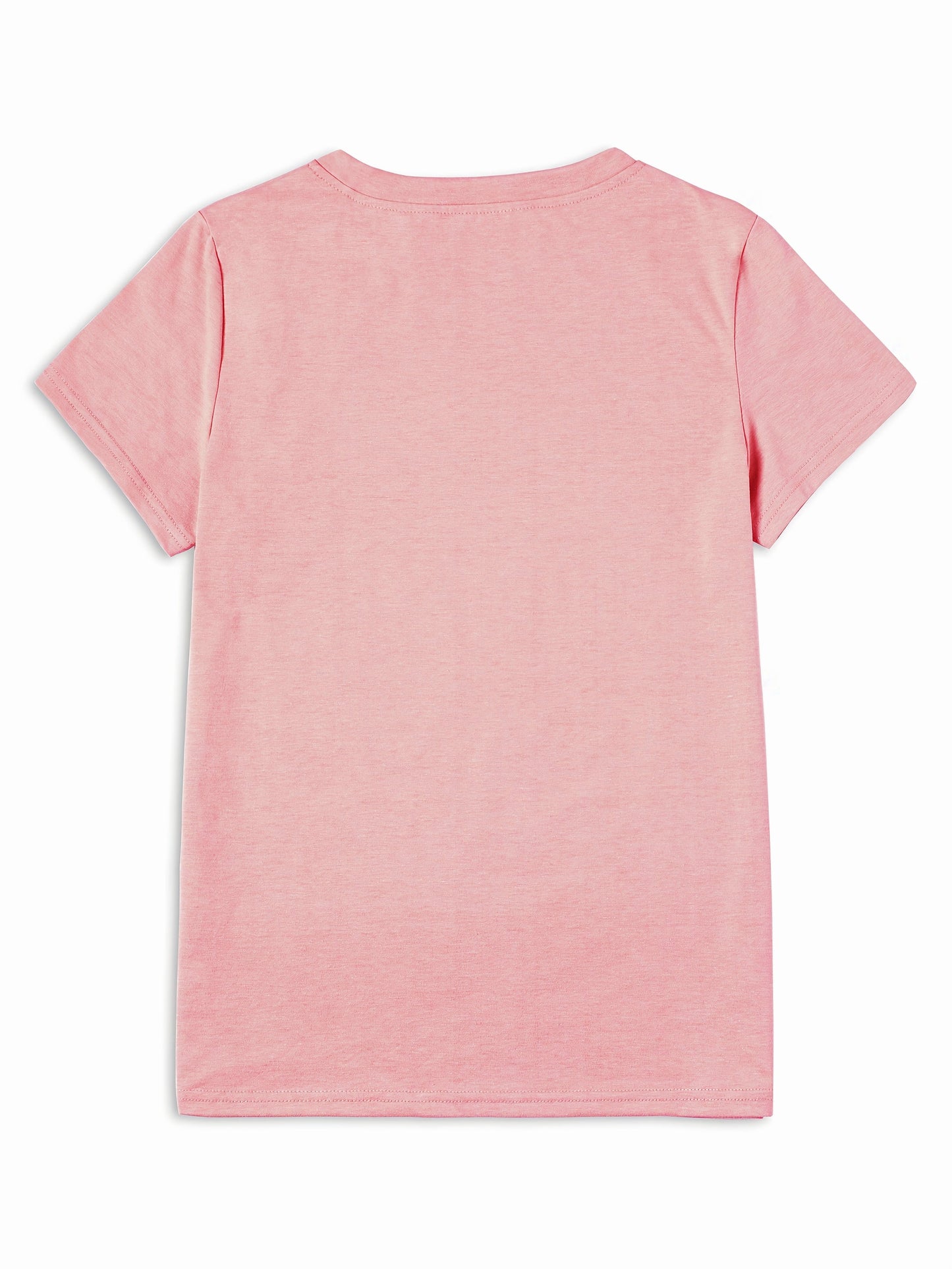 Dam T-shirt med blomstertryck – avslappnad stil för vardag och sommar