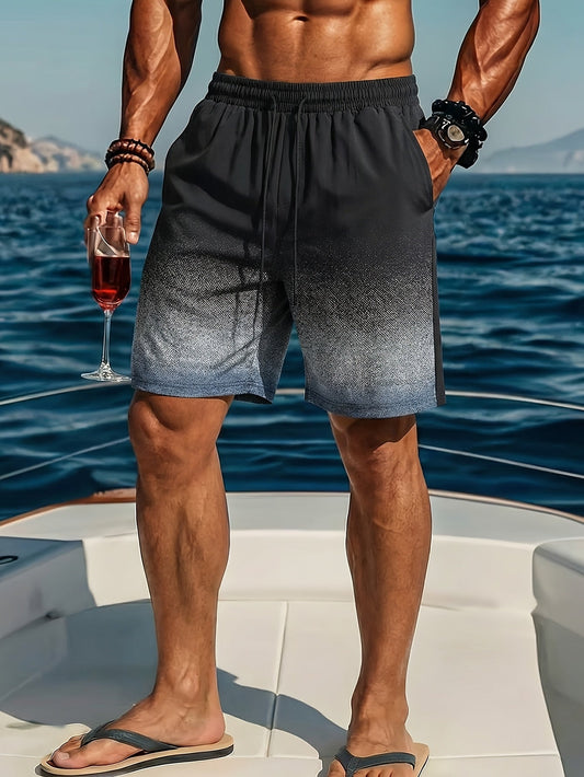 Herr Sportiga Bermuda Shorts – Modern Stil för Sommar och Avslappnad Användning