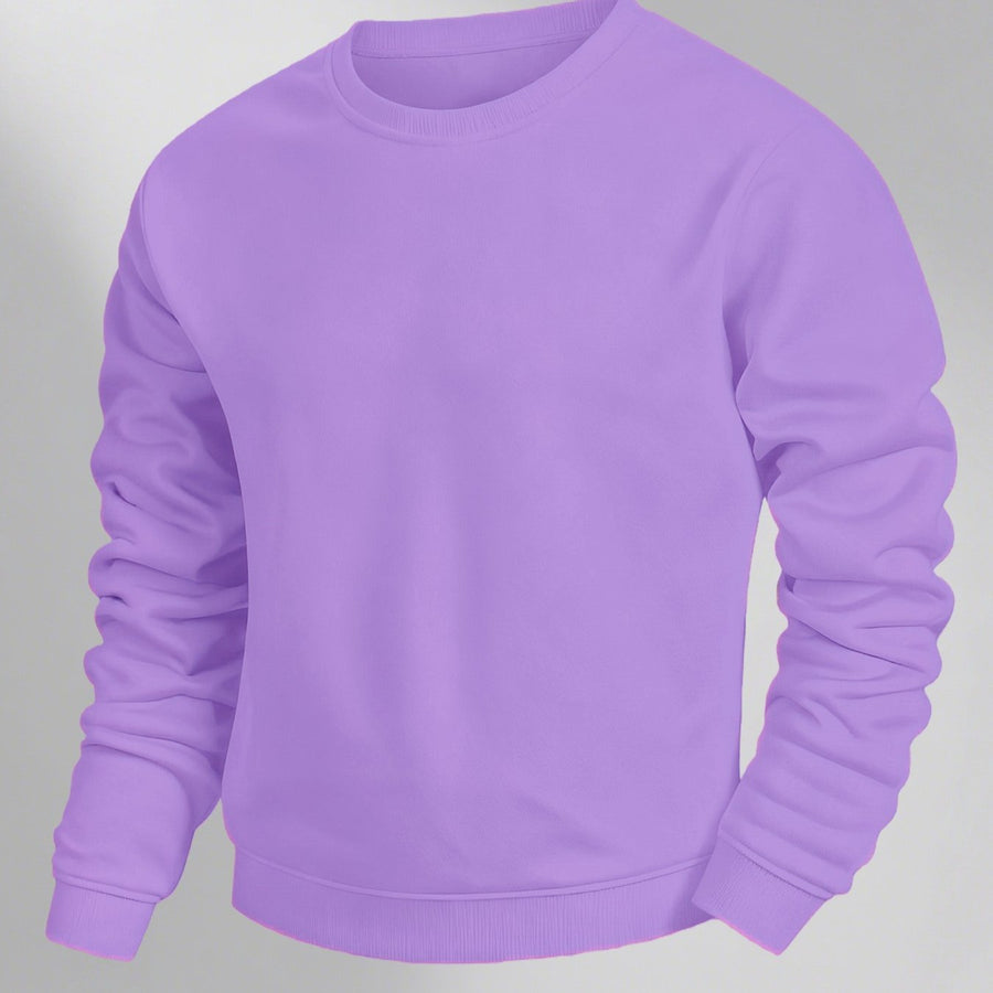 Men's Classic Crewneck Pullover Sweatshirt